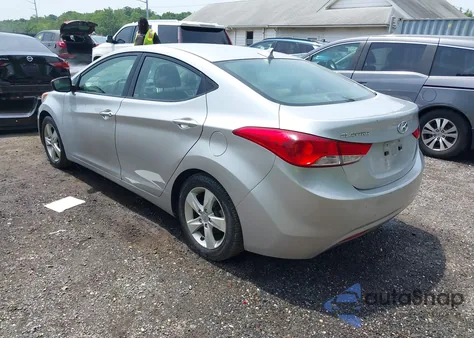 2011 Hyundai Elantra Gls from USA, damaged, VIN 5NPDH4AE3BH003024